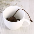 thumbnail image 3 of RENACLIPY Small Silicone Tea Infuser for Loose Leaf Coffee and Tea Steeping, Easy to Clean and Reusable, 3 of 8