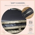 thumbnail image 6 of PawHut Wicker Dog House w/ Shade Canopy Soft Cushion for Small Medium Dogs, 6 of 9