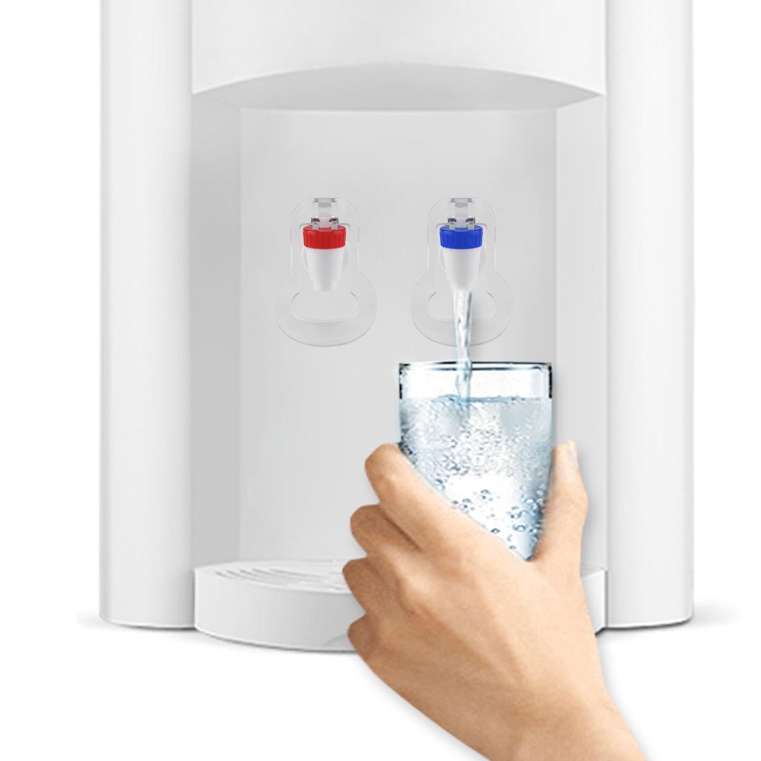 1PCS Push Type Plastic Replacement Water Dispenser Tap Faucet Hs