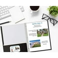 thumbnail image 2 of Better Office Products Letter Size 2-Pockets Pocket Folders, Black, 50 Count, 2 of 6