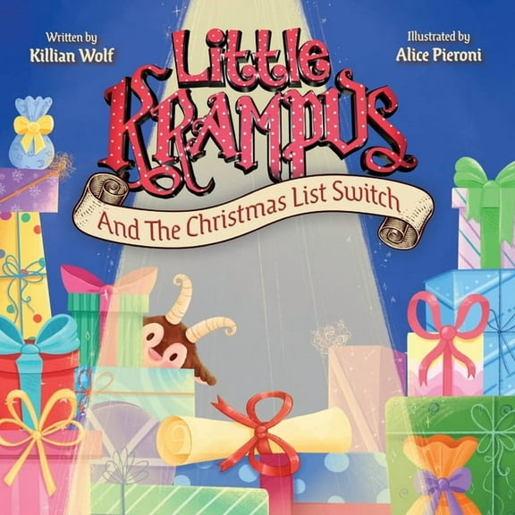 Little Krampus And The Christmas List Switch, (Paperback)