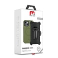 thumbnail image 2 of Funda MYBAT Maverick MagSafe Clip para iPhone 15 Verde con Mica, 2 of 10