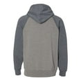 thumbnail image 3 of J. America Men's Vintage Heather Hooded Sweatshirt, Style 8885, 3 of 3