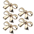 thumbnail image 2 of Accesorios de Clips de zapatos Zulema Hebilla de bolso de mano 5 uds oro rosa, 2 of 7