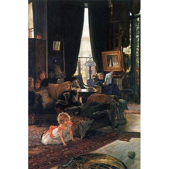 Hide-and-seek-Fine Art Canvas Print (20" x 30")