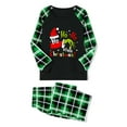 thumbnail image 3 of Holiday Christmas Family Pajamas Matching Set Moose Xmas Pjs for Couples and Kids Baby Sleepwear, 3 of 7