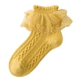 thumbnail image 7 of hengsof Girls Spring Summer Lace Socks, Fashionable Cotton Solid Color Princess Socks, Children's Comfortable Socks, 7 of 7
