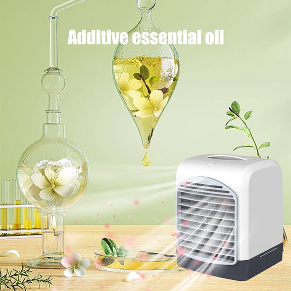 AZOON Portable Air Conditioner,Air Cooler for Room,Personal Cooling Fan for Bedroom,3 Speed Small Desk Fans Electric