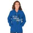 thumbnail image 3 of Like Compost Gardening Plants Flowers Zip Up Hoodie Men's Women's Brisco Brands S, 3 of 6