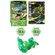 Bakugan Ultra, Serpillious, 3-inch Tall Geogan Rising Collectible Action Figure and Trading Card