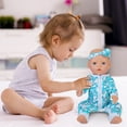 thumbnail image 3 of K.T. Fancy 5 Sets 14-18 Inch Baby Doll Clothes Outfits Casual Wear for 14 Inch Boy Doll 10 Pcs Girl Doll Clothes and Headbands for 16 Inch Baby Doll, 3 of 8
