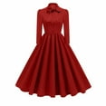 thumbnail image 1 of FcBaudy Robes de Soirée, Robes d'Été pour Femmes, Robes Européennes et Col Rond en Dentelle Sans Manches Robe de Cocktail Halloween Robe de Soirée Robe de Femme, 1 of 7