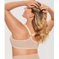 thumbnail image 3 of DELIMIRA Women's Front Closure Plus Size Full Coverage Lace Underwire Racerback Bra, 3 of 7