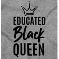 thumbnail image 2 of Educated Black Queen Empowered Women Plus Size Long Sleeve Graphic Tee Brisco Brands 3X, 2 of 4