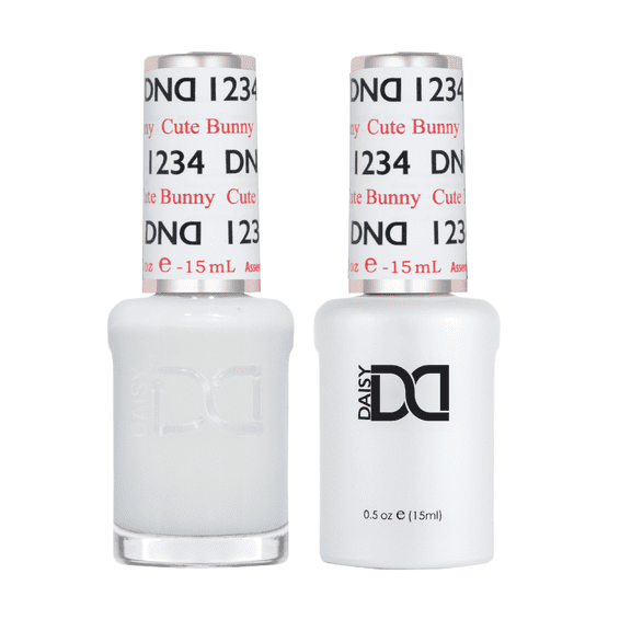 DND Matching Soak off Gel  Nail Polish - Cute Bunny #1234