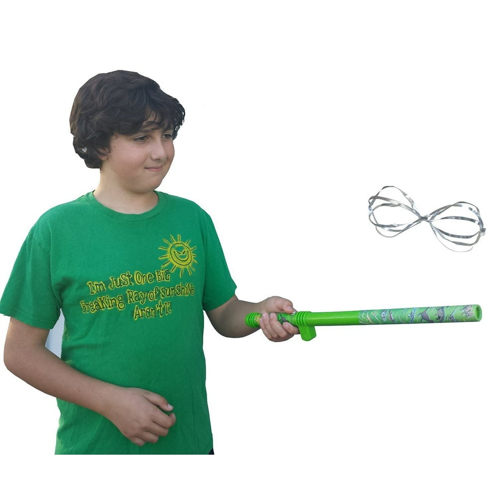 Games FunFlyStick Magic Wand with Dual Action Green Kids Learning
