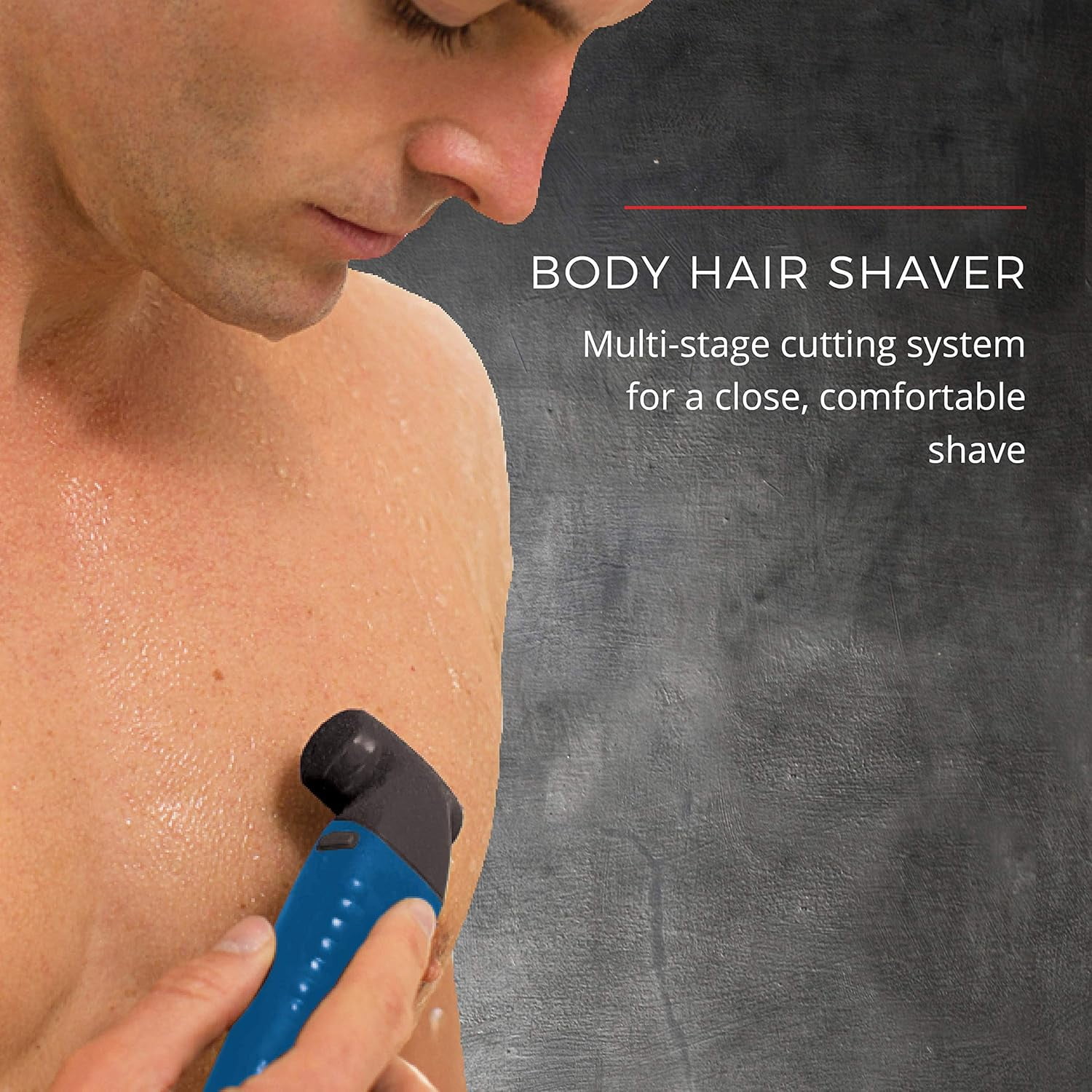 Remington Face & Body Waterproof Groomer Kit, 6 pc, Men's Body Groomer, Beard Groomer, PG6255