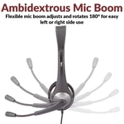 Cyber Acoustics AC204 Stereo Headset with Microphone