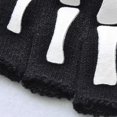 thumbnail image 5 of Guantes de medio dedo unisex con forma de calavera y esqueleto para Halloween para adultos, guantes luminosos de invierno, 5 of 5