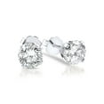 thumbnail image 2 of 1ct Round Diamond Studs 14K White Gold, 2 of 2