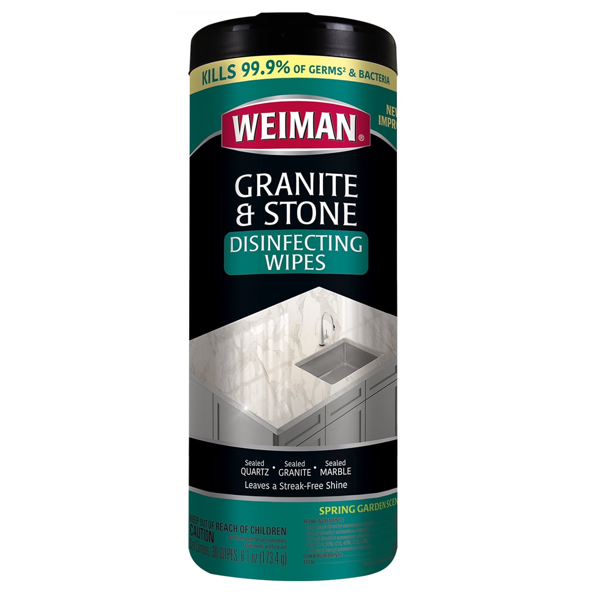 NEW Glass Steel & Granite Cleaning Wipes 80 Wipes Each 