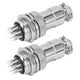 thumbnail image 2 of Conector De Aviación De 12 Pines, Menos Interferencias Enchufe Eléctrico Carcasa De aleación De Zinc Resistente A La Corrosión Buena Conductividad Para Automático, 2 of 7