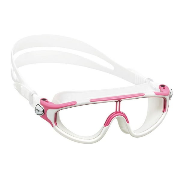 Goggle Cressi Baloo Infantil Rosa Lente Claro