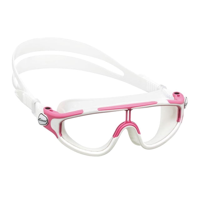 Goggle Cressi Baloo Infantil Rosa Lente Claro