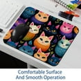 thumbnail image 6 of Cat Square Desk Mat Mousepad, 8.3x9.8 Inch Non-Slip Rubber Bottom, Printed Gaming Mousepad for Office and Gaming, 6 of 6