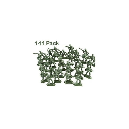 - Kidsco Army Toy Soldiers Action Figures - Assorted -144 Pack Deluxe - for Children, Boys, Girls, GI Joes, Parties, Gifts, Party Favors