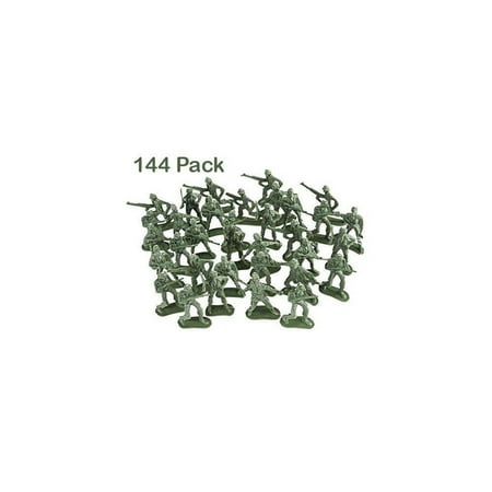 Kidsco Army Toy Soldiers Action Figures - Assorted -144 Pack Deluxe - for Children, Boys, Girls, GI Joes, Parties, Gifts, Party (Best Gi Joe Vehicles)