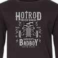 thumbnail image 4 of Inktastic Twisted Hotrod Long Sleeve Youth T-Shirt, 4 of 5