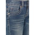 thumbnail image 2 of Shyanne Girls' Zig Zag Vertical Pocket Stretch Bootcut Jeans Big - SGHO22J3-BIG 7 REG, 2 of 4