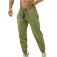 thumbnail image 2 of Wavsuf Jogging Pants for Men Green Sweatpants Size L, 2 of 4