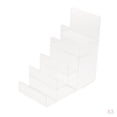 thumbnail image 1 of 3 Unidades Soporte de Estante rílico Transparente de Almacenamiento Diseño de Escalera para Perfumes Teléfonos Móviles Zulema Estante de exhibición de escalera de acrílico, 1 of 8