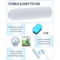 thumbnail image 3 of Aquarium Replacement Air Stone Bubbler for Specific Classic Tube Flow Halo and Life Fish Tanks Mini Compatible Bubble Release Tool Oxygen Diffuser for Nano Air Pumps, 5 Pack, 3 of 6