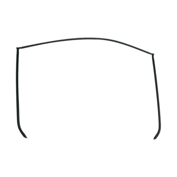 1 Set Front Windshield Upper Moulding Seal For BMW E63 E64 6-Series 645ci 650i M6