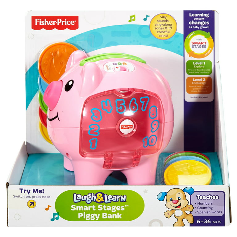 Fisher Price Laugh & Learn Musical Piggy Bank for Sale in Bellevue, WA -  OfferUp