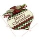 thumbnail image 1 of PIX-LINK Adorno navideño con corona de madera para puerta delantera de arco para el hogar PIX-LINK adornos y suministros navideños, 1 of 2
