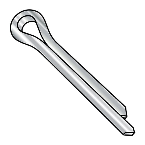 1/32X9/16 MS9245, Extended Prong Chisel Point Cotter Pins T321 Stainless DFAR (Pack Qty 1,000) BC-MS9245-06