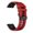 D, variant on GARENAS Flat End Two Tone Silicone Watch Strap 22mm Width Stylish & Durable Fits Most