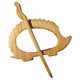 thumbnail image 2 of Broche de plástico para chal de madera cruda, broche de plástico para bufanda, regalo para mujer, accesorio de regalo para niña, joyería, broche de erizo de Animal Wmkox8yii fajkfhkj5843, 2 of 8