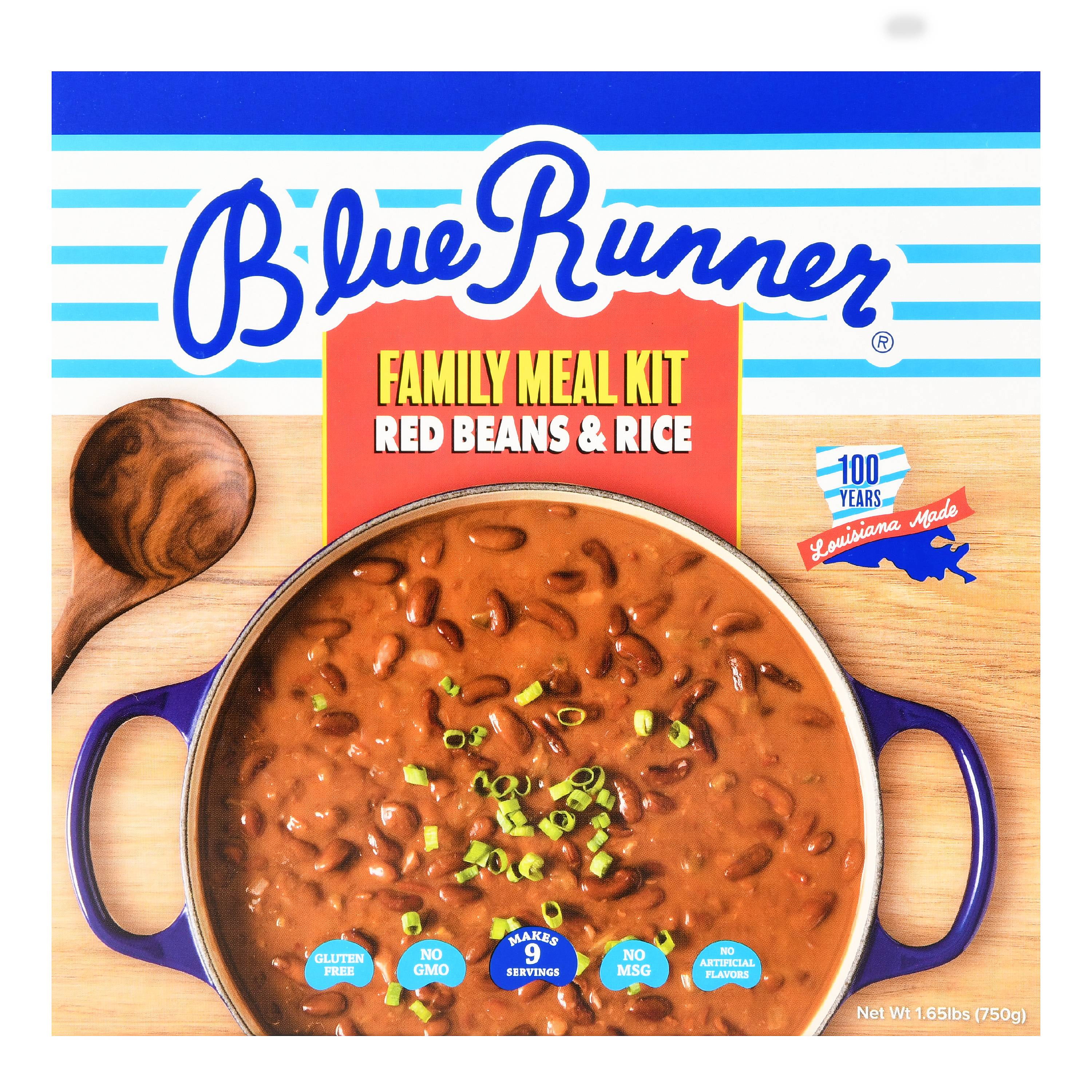 Blue Runner Red Beans & Rice Family Bean Kit