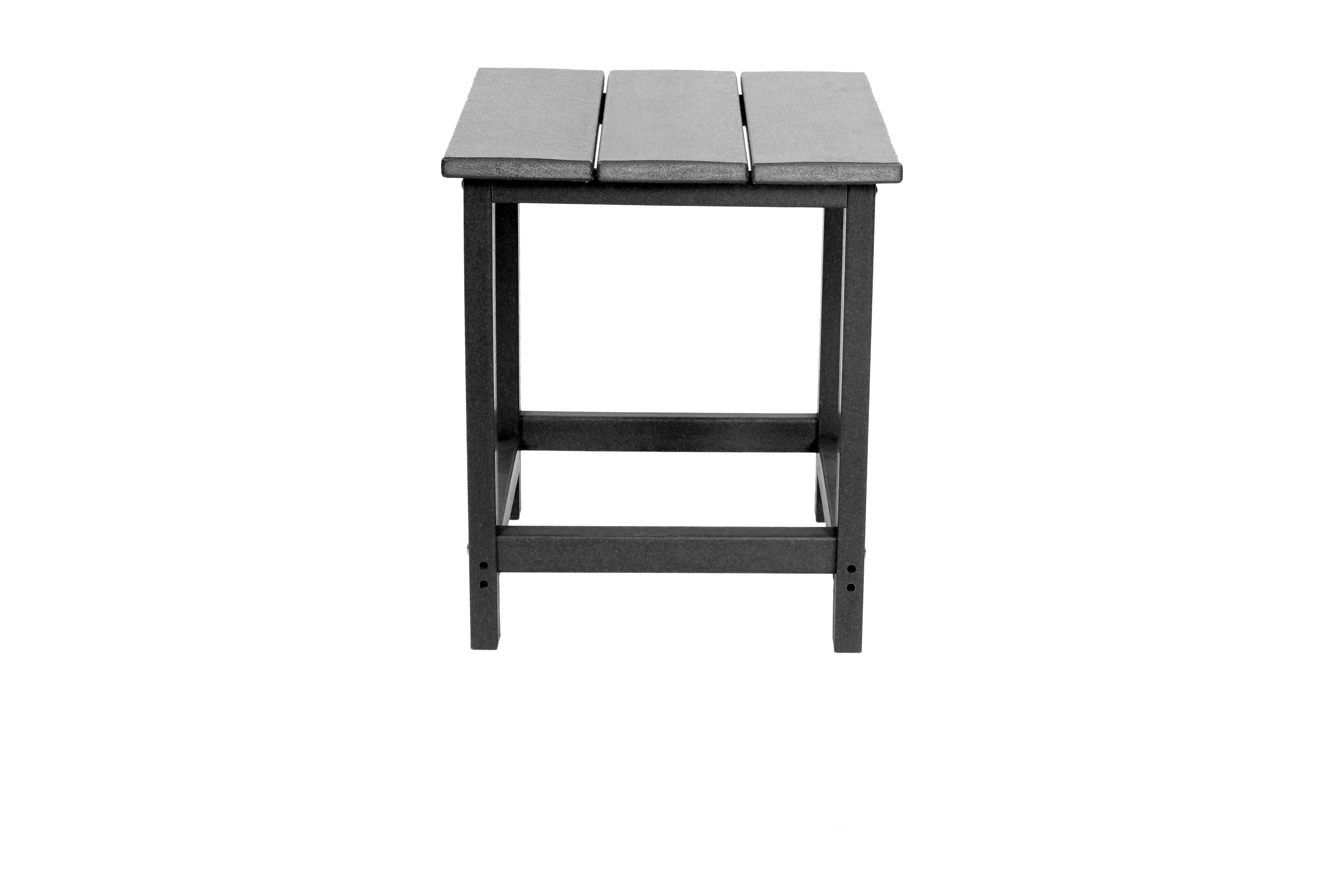 Outdoor Side Table, Patio Side Table, HDPE End Tables for Backyard Pool Porch Garden Lawn