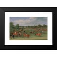 thumbnail image 2 of James Pollard 14x11 Black Modern Framed Museum Art Print Titled - Epsom Races; Preparing to Start (1834 - 1835), 2 of 5