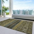thumbnail image 6 of Addison Rugs Chantille Indoor/Outdoor Transitional Stripes Gray Washable Rectangle Rug, 8' x 10', 6 of 6