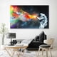 thumbnail image 3 of Cuadro Moderno Astronauta Colors Splash En Canvas Artistico Con Bastidor Estilo Galeria Impresión Hd Tintas Ecológicas, 3 of 4