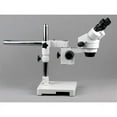 thumbnail image 2 of AmScope 7X-45X Stereo Zoom Boom Microscope + Ring Light New, 2 of 4