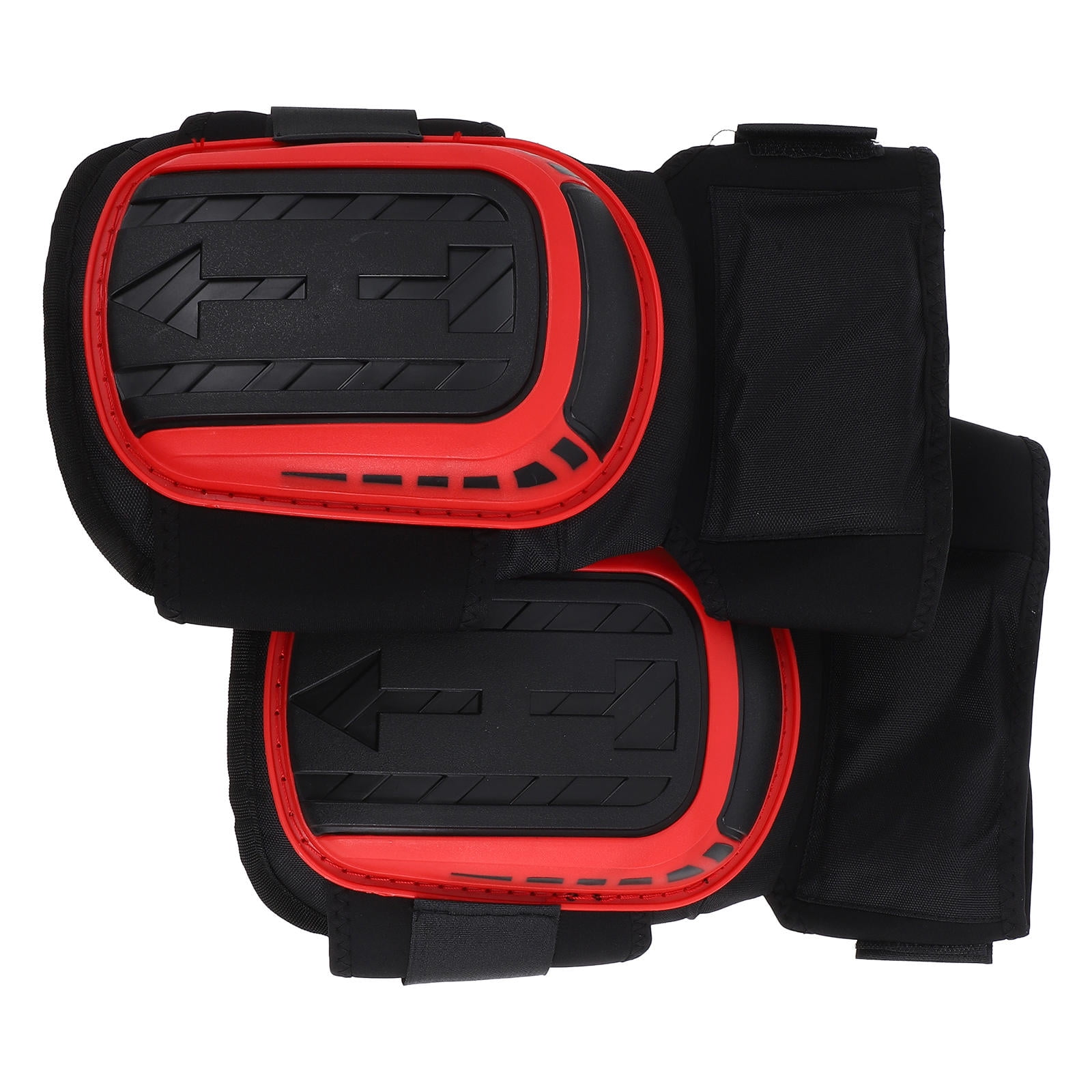 Tineasur Heavy Duty Red Knee Pads with Durable Foam Padding Adjustable Straps for Flooring Installers