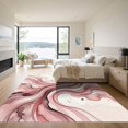 thumbnail image 3 of ODIKA 2'x3' Machine Washable Non-Slip Area Rug, Abstract Dusty Rose High Traffic Rug, Pink, 1003930, 3 of 7